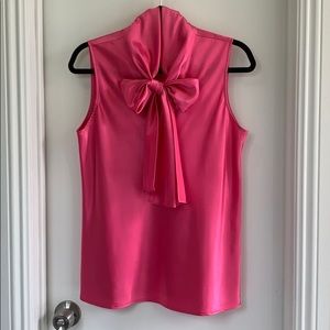 NINE WEST  Sleeve Less Blouse with bow.